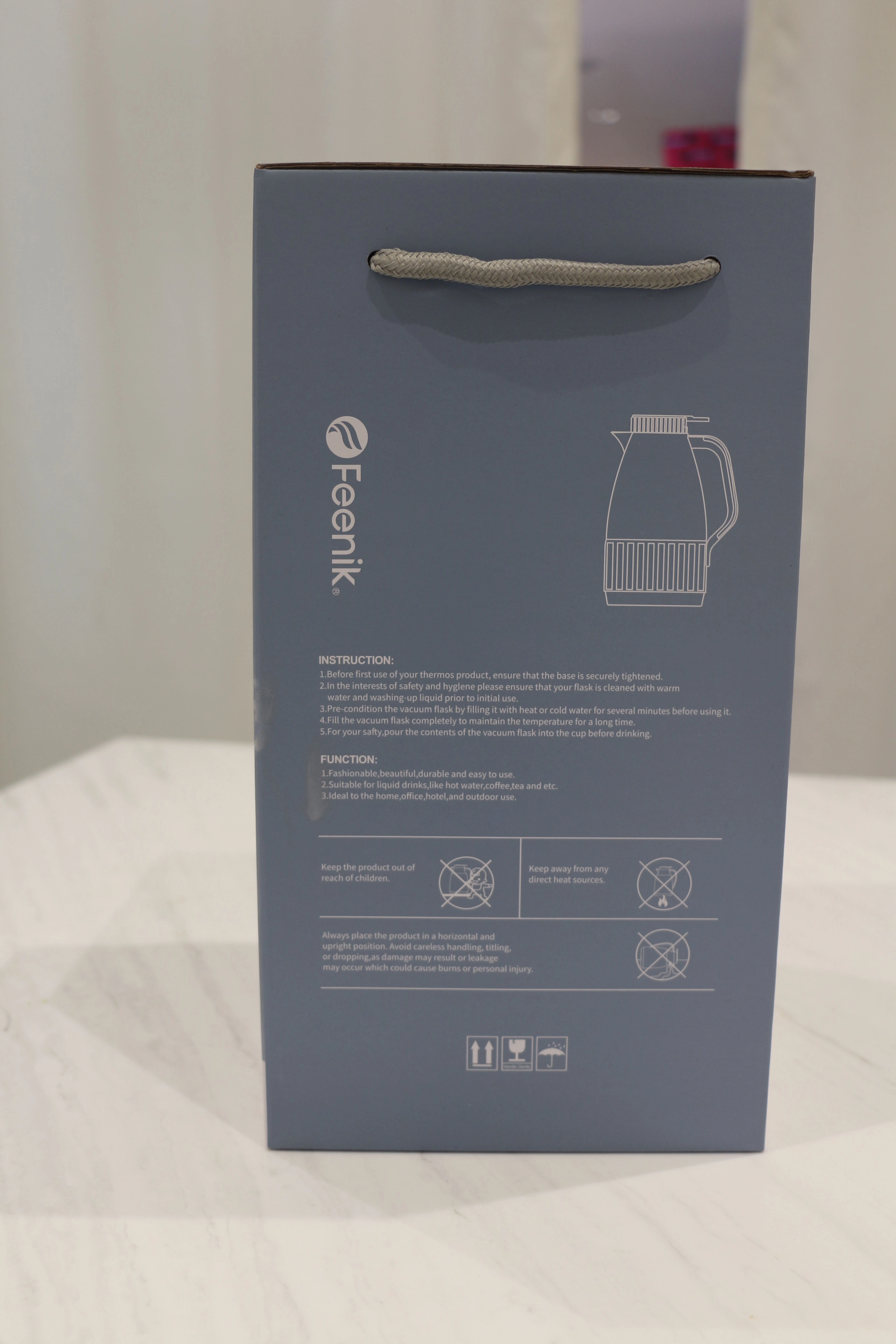 Термочайник Feenik DS-200 2L (Grey) быстрая доставка