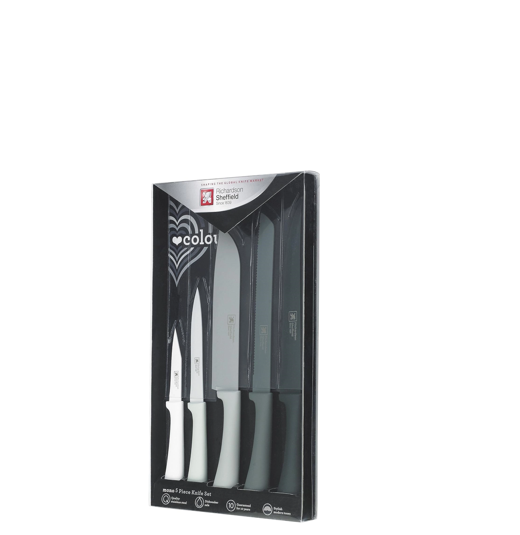 Richardson Sheffield Love Mono 5 pichoqlar to‘plami, R167PBRC84K28 - rasm №3 Richardson Sheffield Love Mono 5 pichoqlar to‘plami, R167PBRC84K28 arzon