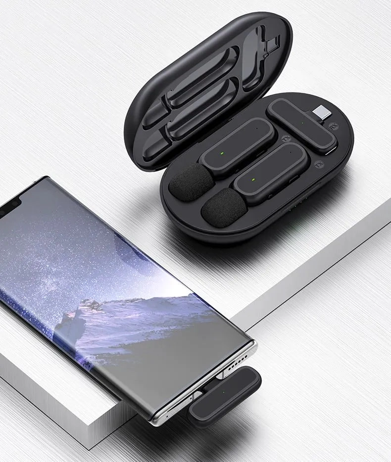 Беспроводной микрофон-петличка K61 Type-C в Узбекистане