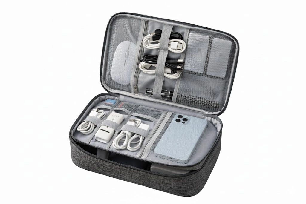 Gadjetlar uchun barchasi birda organayzer sumka, Gray sotib olish