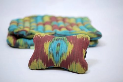 Комплект ортопедических подушек 3в1 P-2-M Green-Brown рассрочка