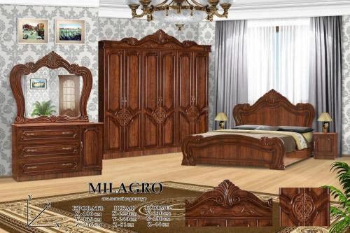 "MILAGRO" yotoqxona mebeli sotib olish