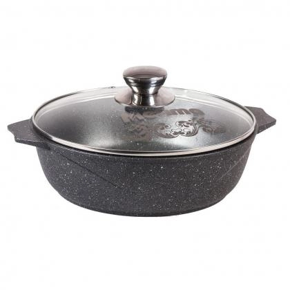 "Granit" turkumidan 5l «Mechta» kastryul-qo‘rasi Brown arzon