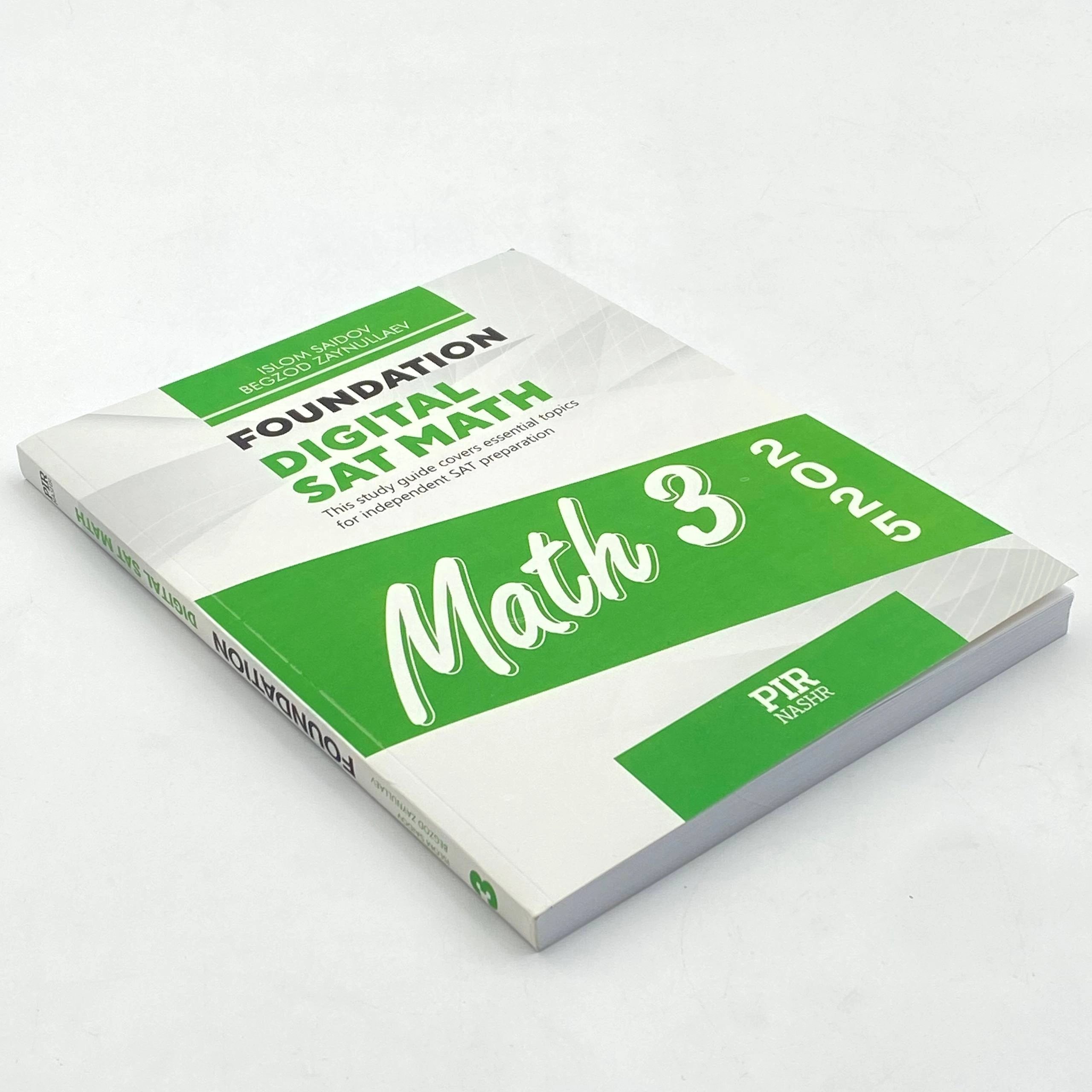 Islom Saidov, Begzod Zaynullayev: Digital Sat Math. Foundation. Math 3 (2025) недорого