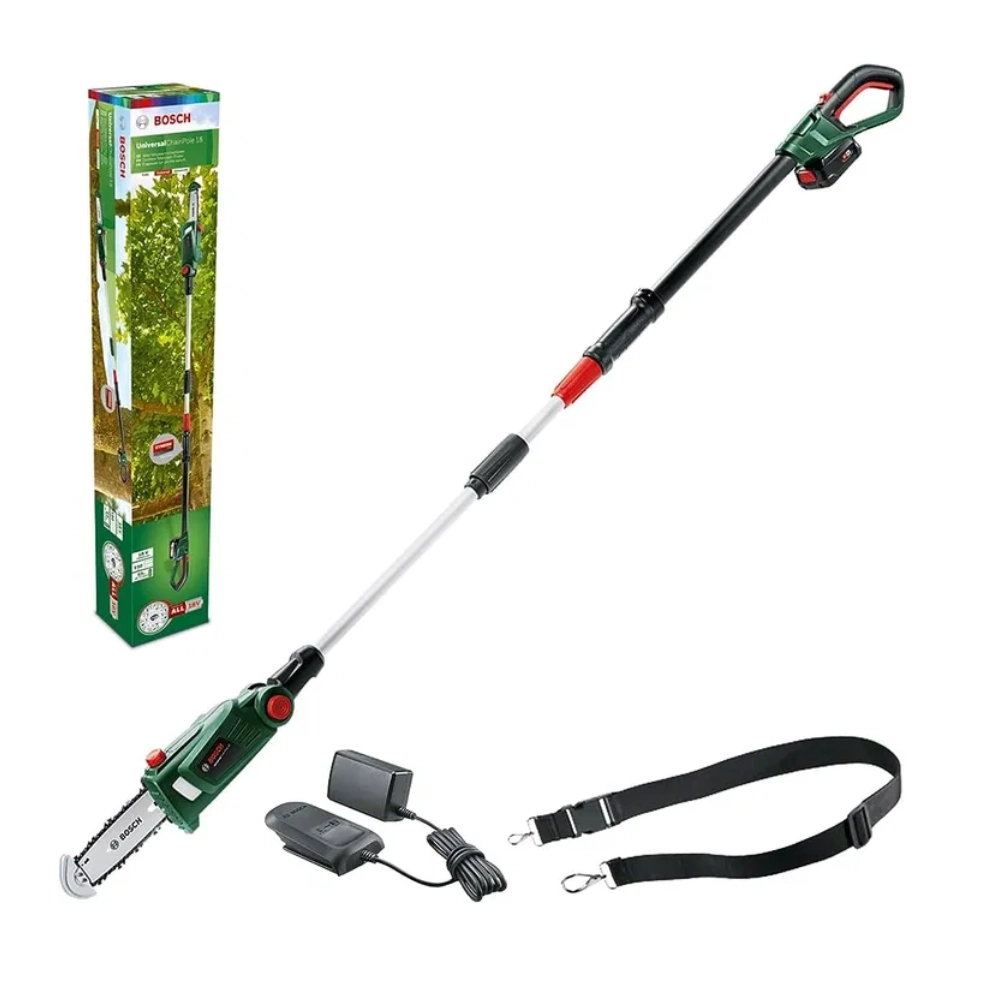 Akumulyatorli teleskopik sekator Bosch UniversalChainPole 18 - rasm №2 Akumulyatorli teleskopik sekator Bosch UniversalChainPole 18 sotib olish