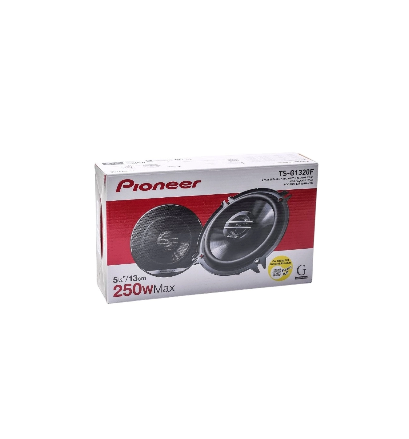 Авто колонки Pioneer TS-G1320F 250 Vt, 2-полосная коаксиальная купить