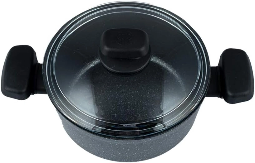 Низкий казан Korkmaz Ornella 24 см 2.5 л (A1843) , Black в Узбекистане