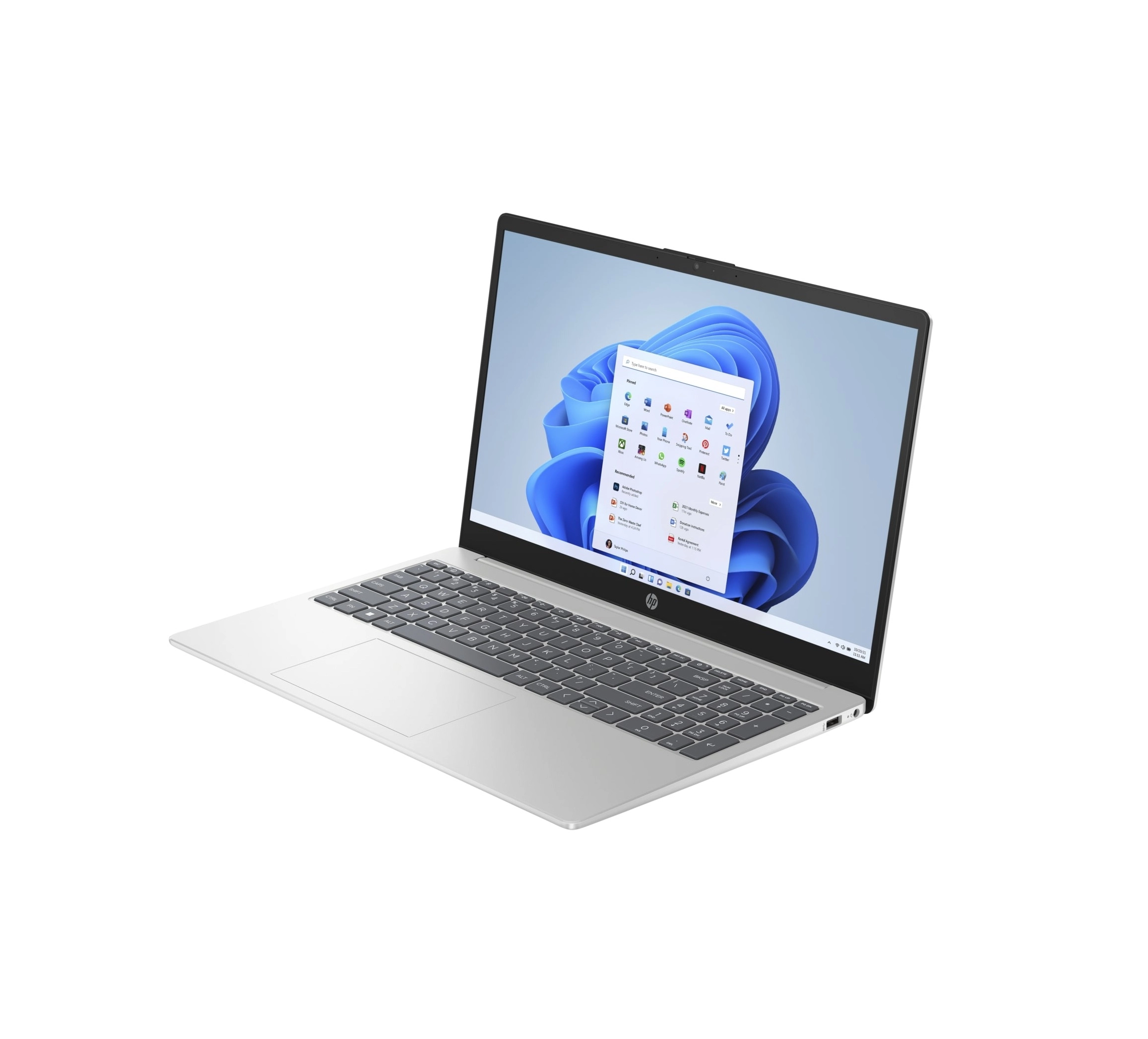 Notbuk HP 15-FD0000 LAPTOP I5-1334U 8GB 256GB FPR BACKLIT HD 15,6  W11 15.6" SILVER arzon