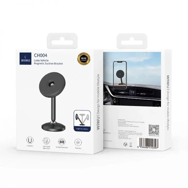 WIWU CH004 avtomobil uchun magnitli telefon ushlagichi - rasm №9 WIWU CH004 avtomobil uchun magnitli telefon ushlagichi xususiyatlar
