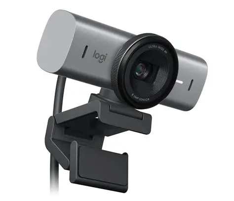Veb kamera MX Brio Logitech 4k 30fps, Silver sotib olish