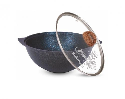 Казан для плова Kukmara 4,5л  линия Granit Ultra (Original, Blue) купить