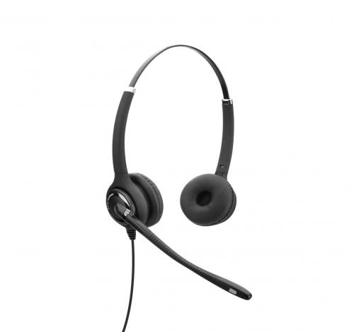 Axtel Elite HDvoice duo NC audiogarniturasi sotib olish