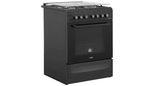 Комбинированная плита Artel Milagro 02-K CHU Черная матовая купить
