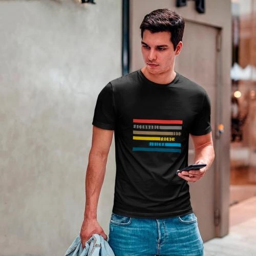 Футболка YSK 1104 (Black, White) купить