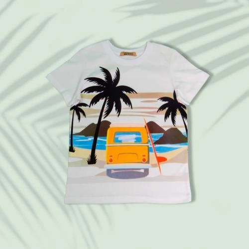 11101 (White, Red, Green, Gray) bolalar futbolkasi sotib olish