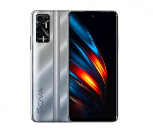 Смартфон TECNO Pova 2 4/128GB Polar silver купить