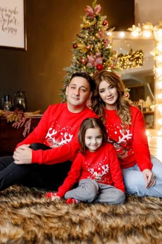 Детский свитшот Ertex "Рудольф" Красный (1-8 лет) купить