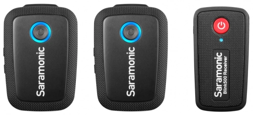 Беспроводная микрофонная система Saramonic Blink500 B2, TX+TX+RX для DSLR недорого