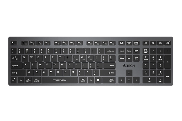 Клавиатура A4Tech Fstyler FBX50C Gray - фото №2 Клавиатура A4Tech Fstyler FBX50C Gray купить