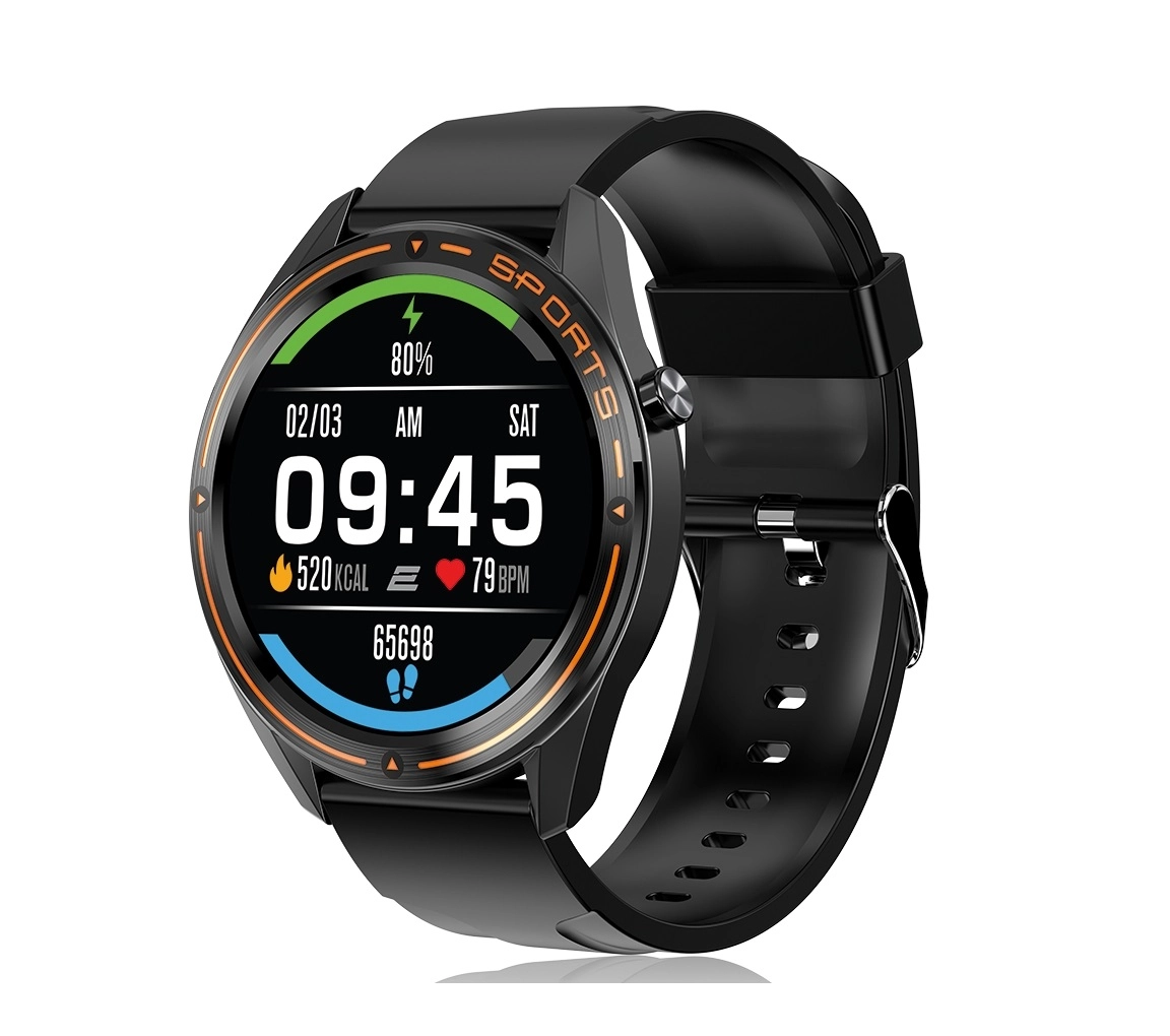 2E Motion GT 46mm Black-Orange smart-soati sotib olish