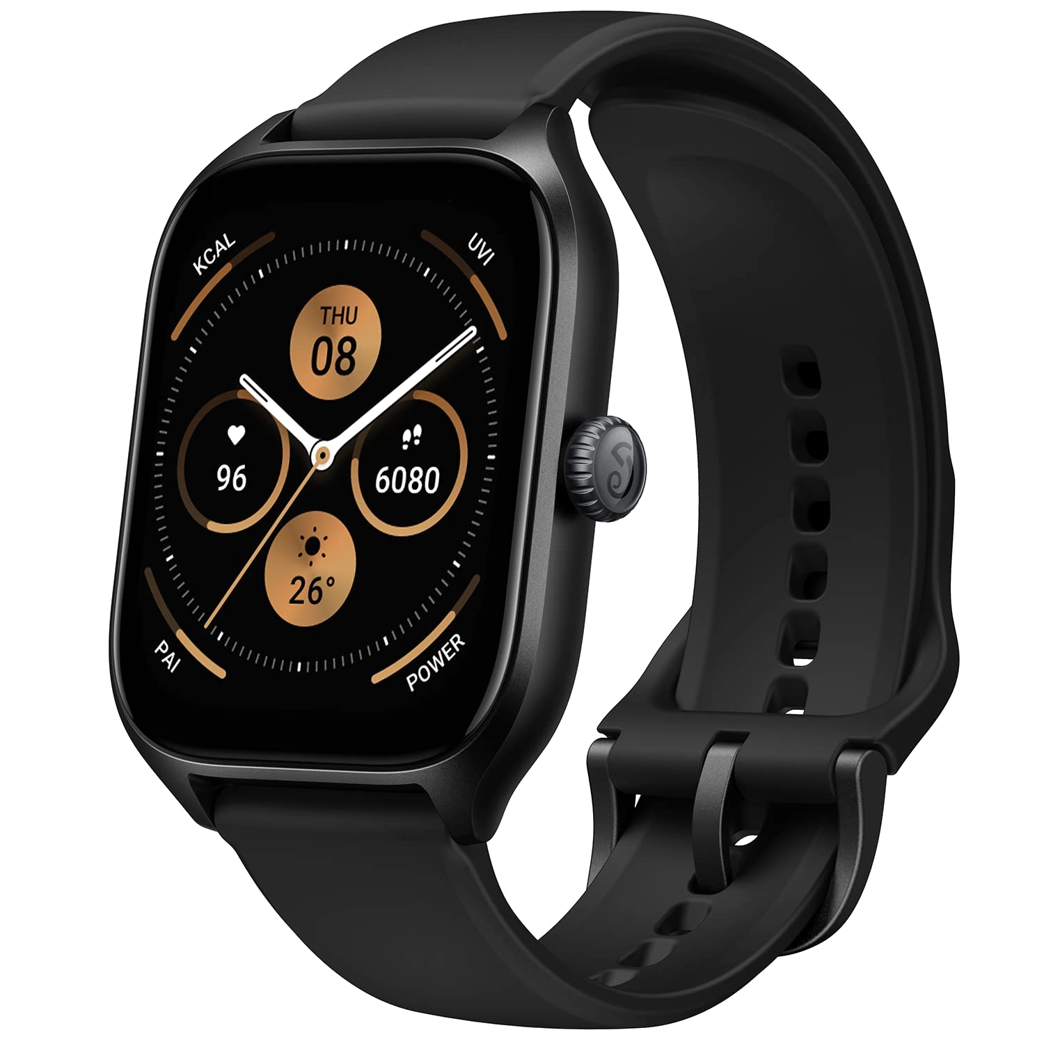 Amazfit GTS 4 Black smart-soati sotib olish