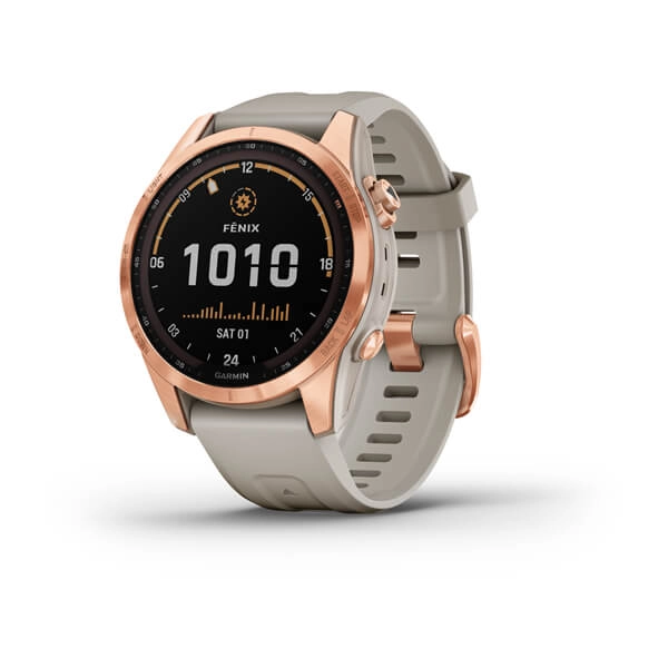 Garmin FENIX 7S Solar Rose gold smart-soati sotib olish