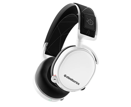 Беспроводная компьютерная гарнитура SteelSeries Arctis 7+ White купить