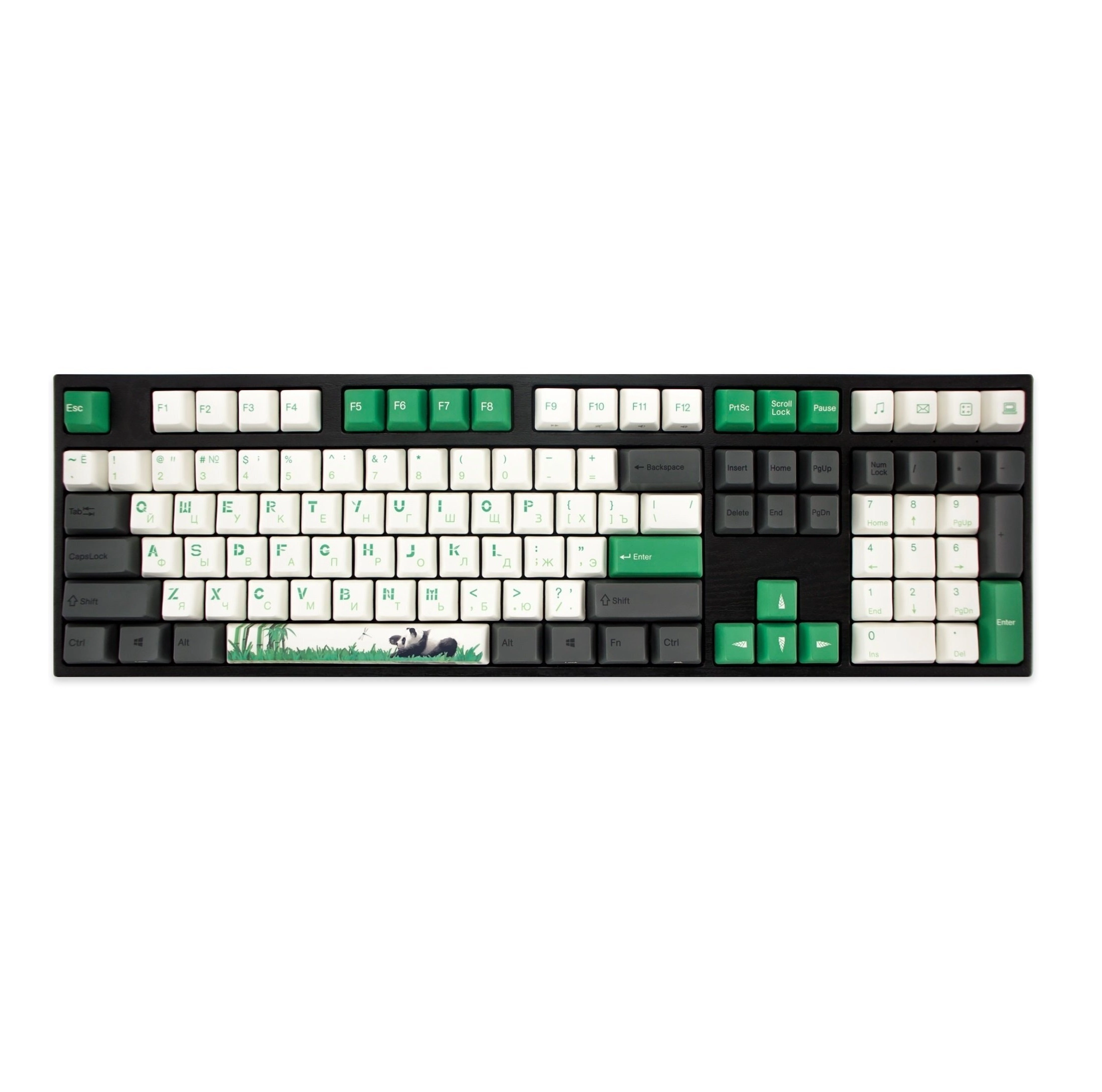 Varmilo VA108M Panda R2, Cherry MX Red klaviaturasi + sovg'aga sichqoncha gilamchasi sotib olish