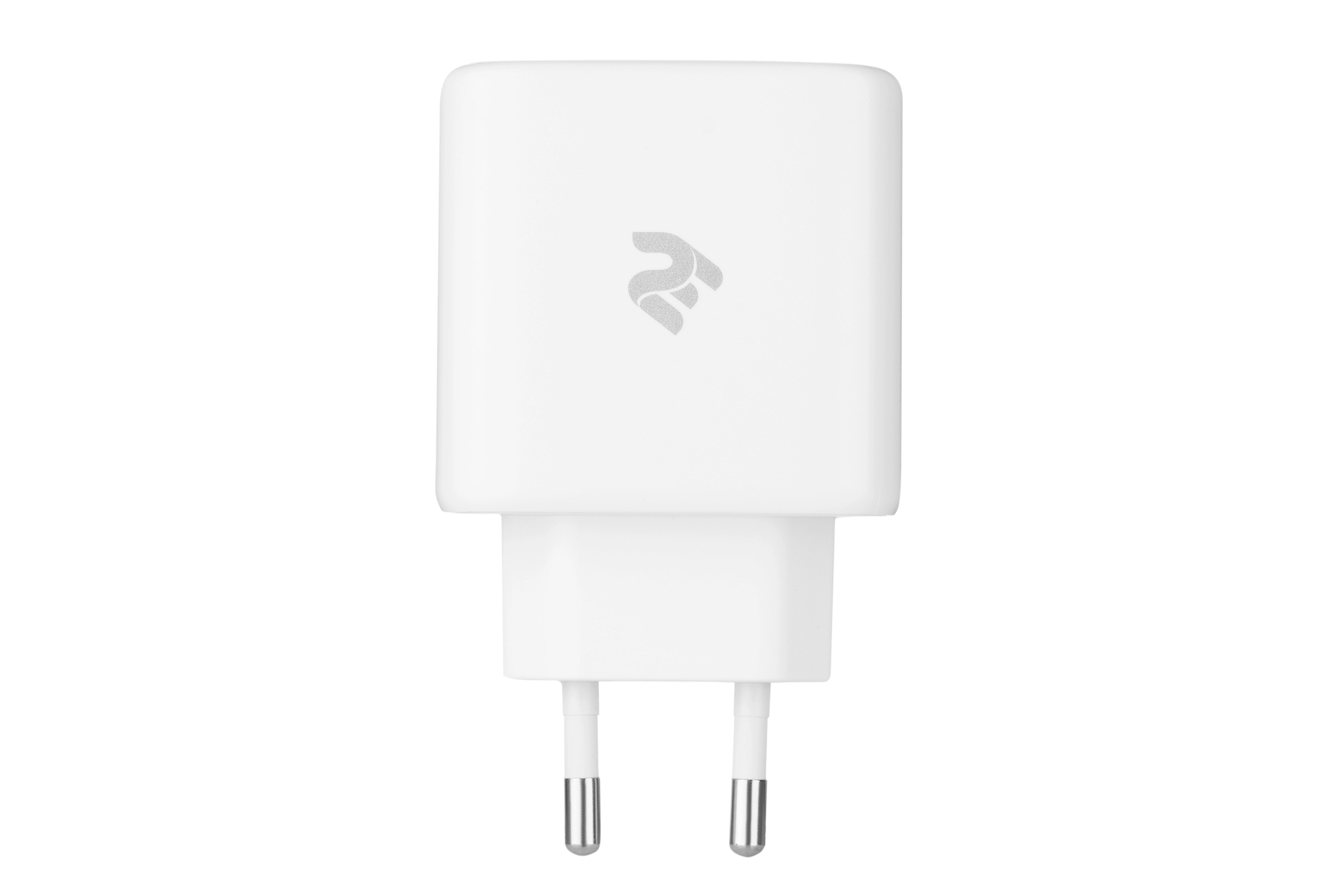 Сетевое зарядное устройство 2E Wall Charger GaN USB-C PD3.0 Dual, QC3.0, Max 65W White купить