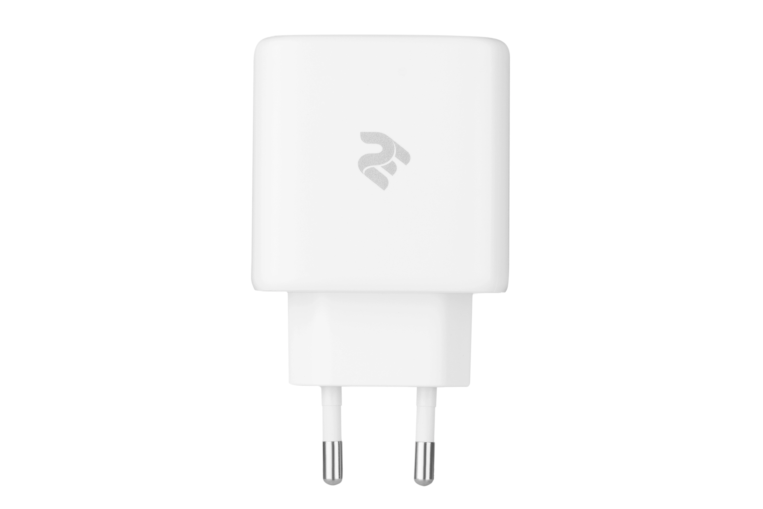 Сетевое зарядное устройство 2E Wall Charger USB-C PD3.0, USB-A QC3.0, Max 30W, white купить