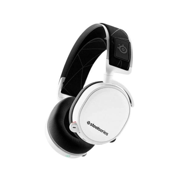 Компьютерные наушники SteelSeries Arctis Pro+ Gamedac White - фото №2 Компьютерные наушники SteelSeries Arctis Pro+ Gamedac White купить