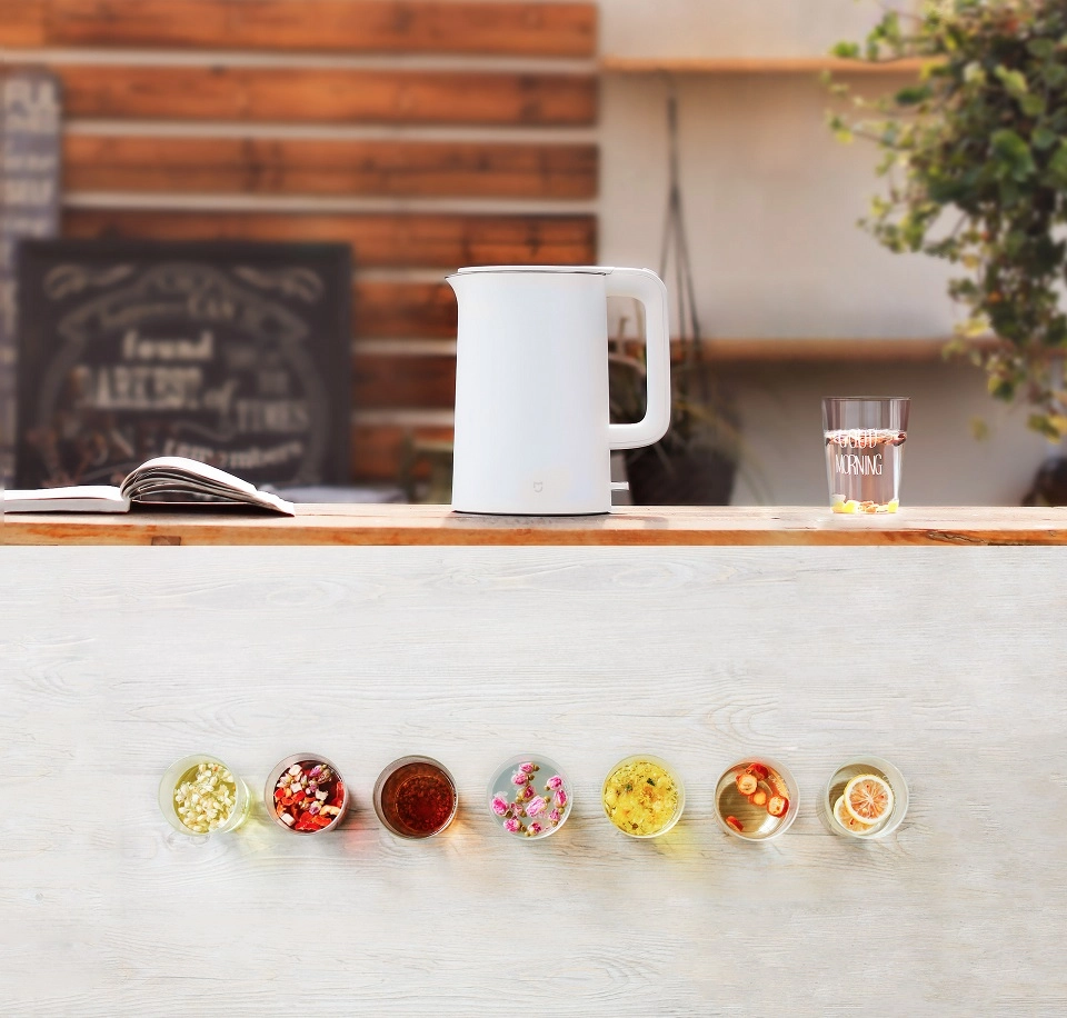 Электрочайник Xiaomi Mijia Electric Kettle 1,5L, белый в Узбекистане