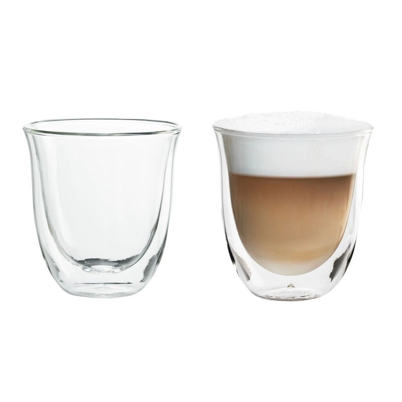 Набор стаканов для кофе DeLonghi DLSC 311 Cappuccino 190 мл (2 шт.) - фото №2 Набор стаканов для кофе DeLonghi DLSC 311 Cappuccino 190 мл (2 шт.) купить
