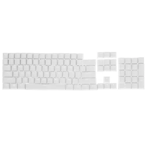 HyperX PBT Keycaps Full Key Set White klaviatura tugmalari to&lsquo;plami sotib olish