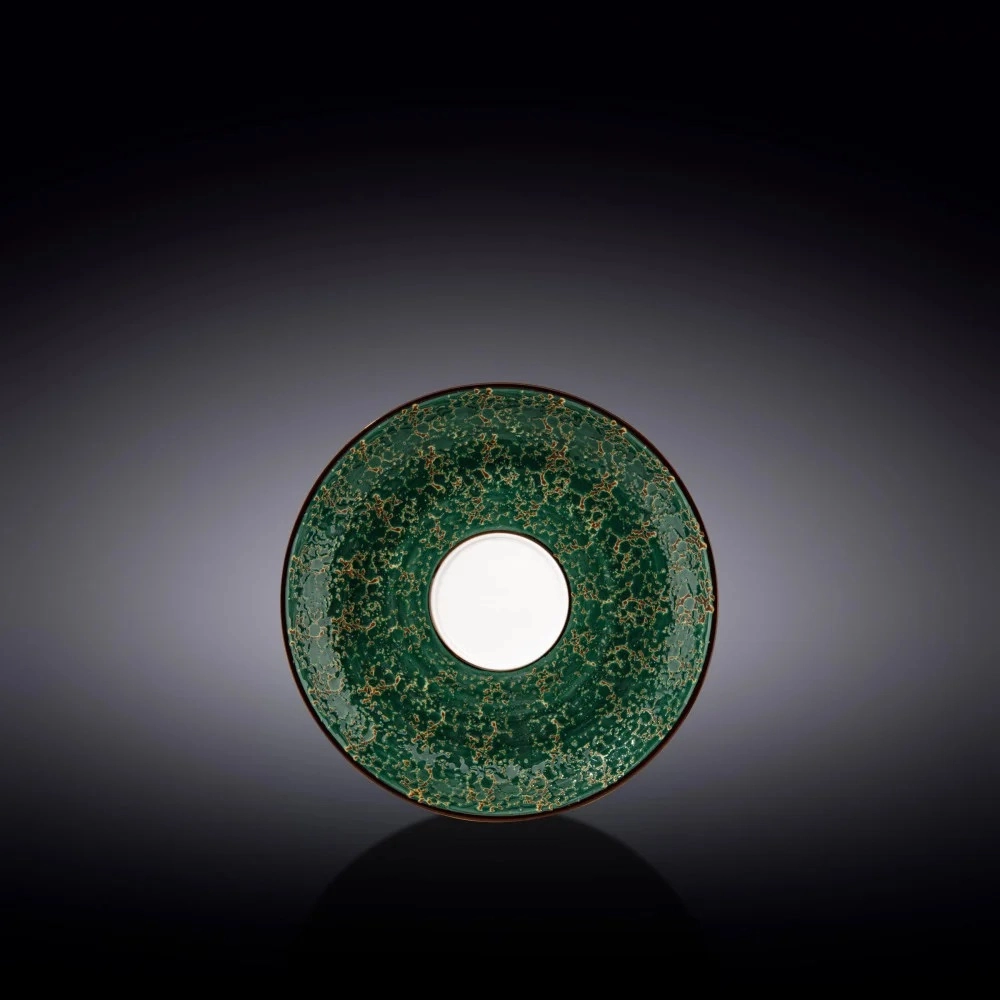 Блюдце Wilmax Splash Green 15 см WL-667536 / B (Зеленый) купить