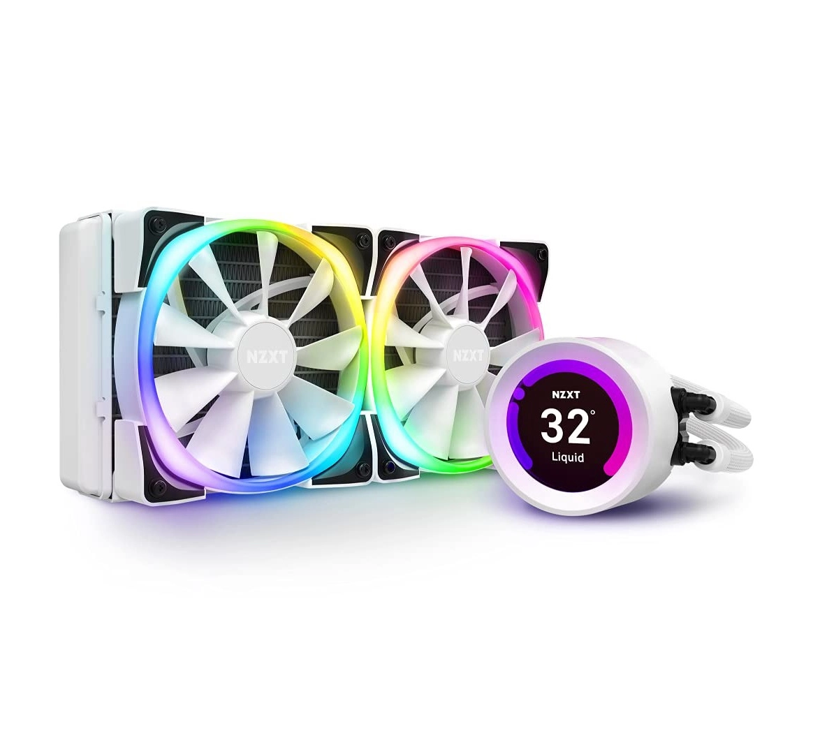 Система жидкостного охлаждения NZXT Kraken Z53 RGB White купить