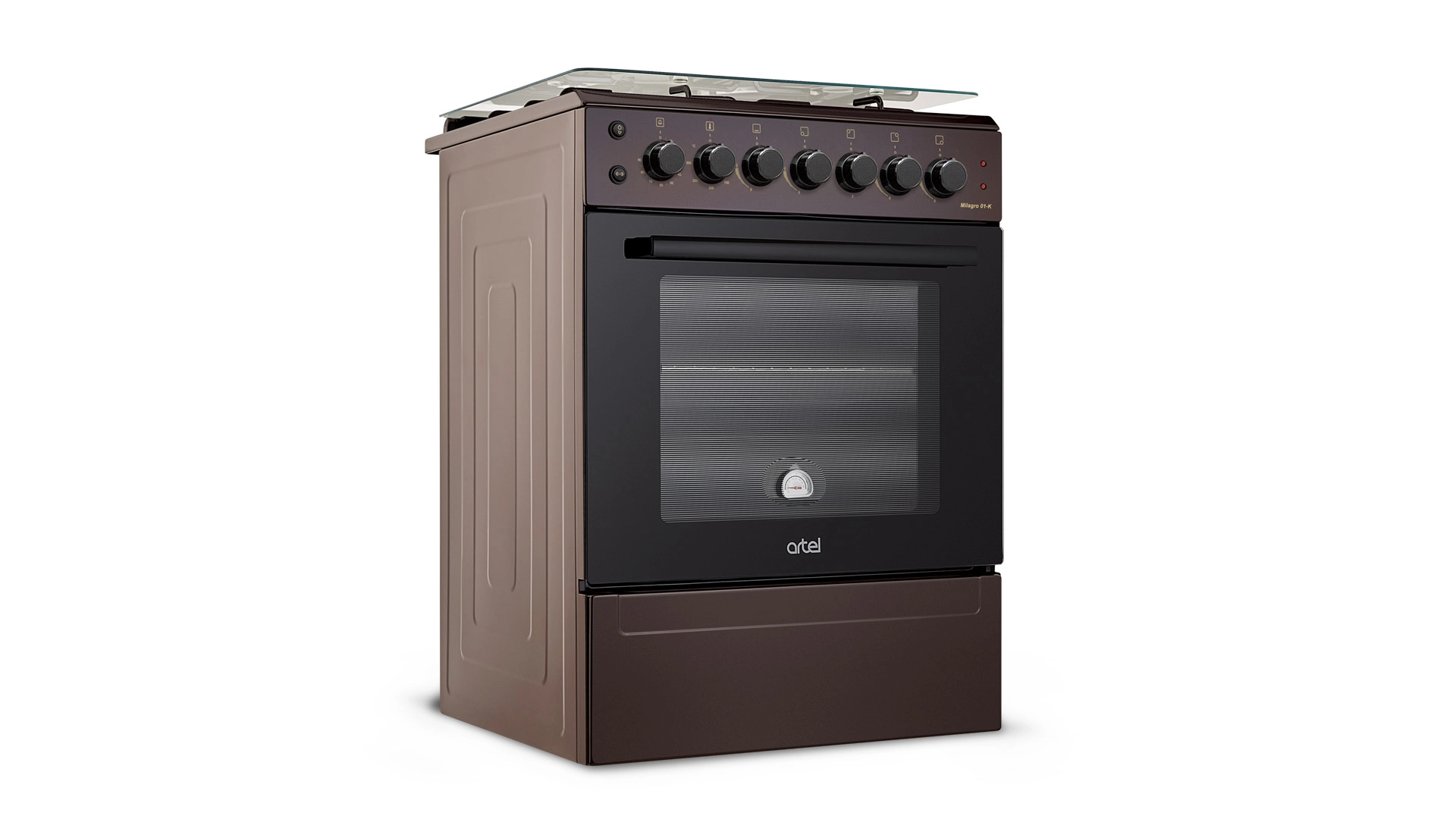 Artel Milagro 01-K GK jigarrang kombinatsiyalangan gaz plitasi sotib olish