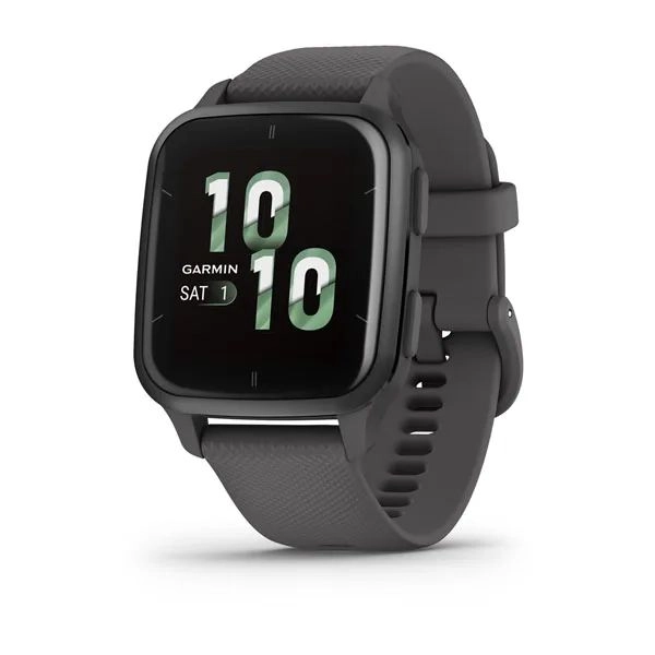Смарт часы Garmin Venu Sq 2 Slate Aluminum Bezel with Shadow Gray Case and Silicone Band купить