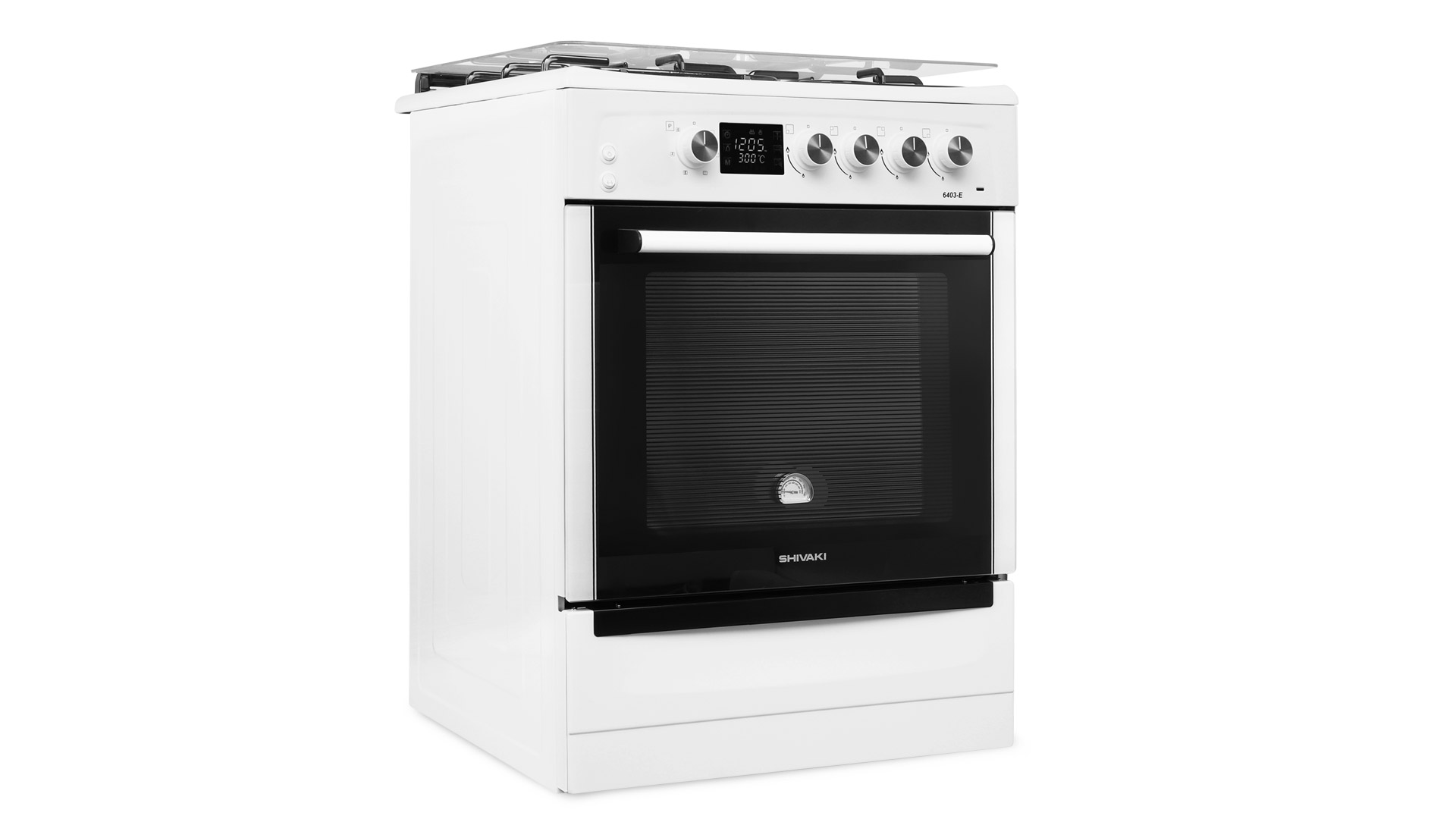 Комбинированная плита Shivaki 6403-E Белая купить