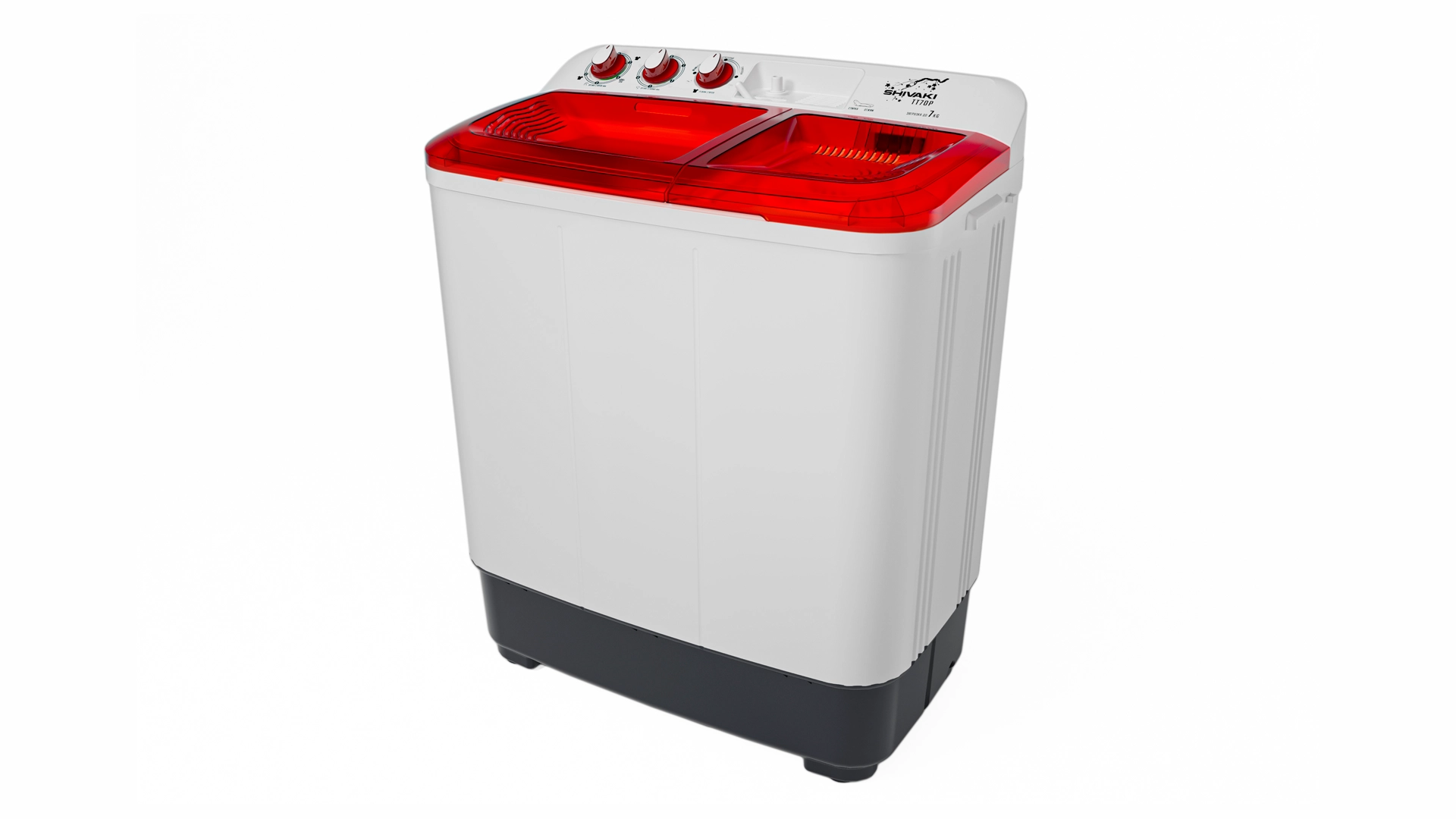 Shivaki TT 70 P 7Kg (qizil) yarim avtomat kir yuvish mashinasi sotib olish
