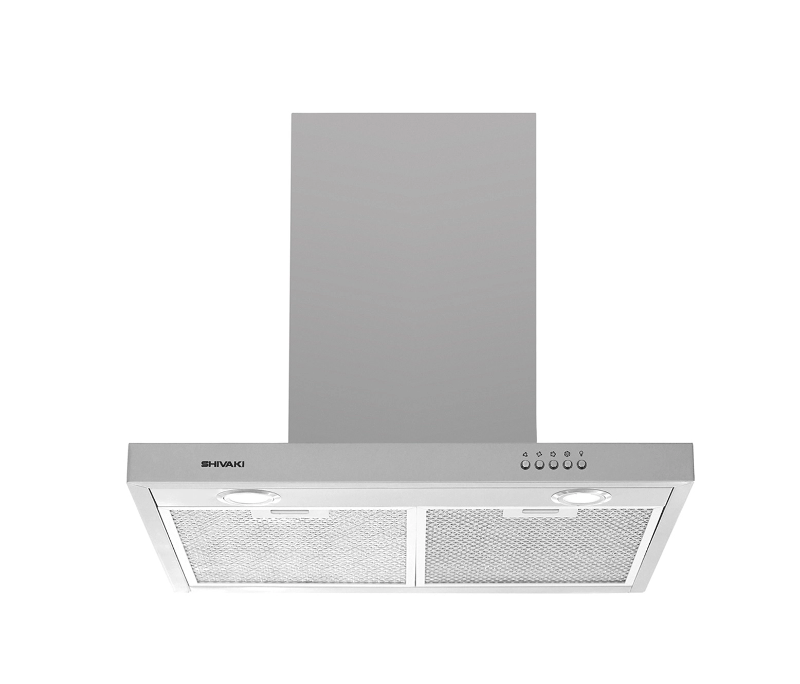 Вытяжка Shivaki 1460 T SHAPE Серая - фото №2 Вытяжка Shivaki 1460 T SHAPE Серая купить