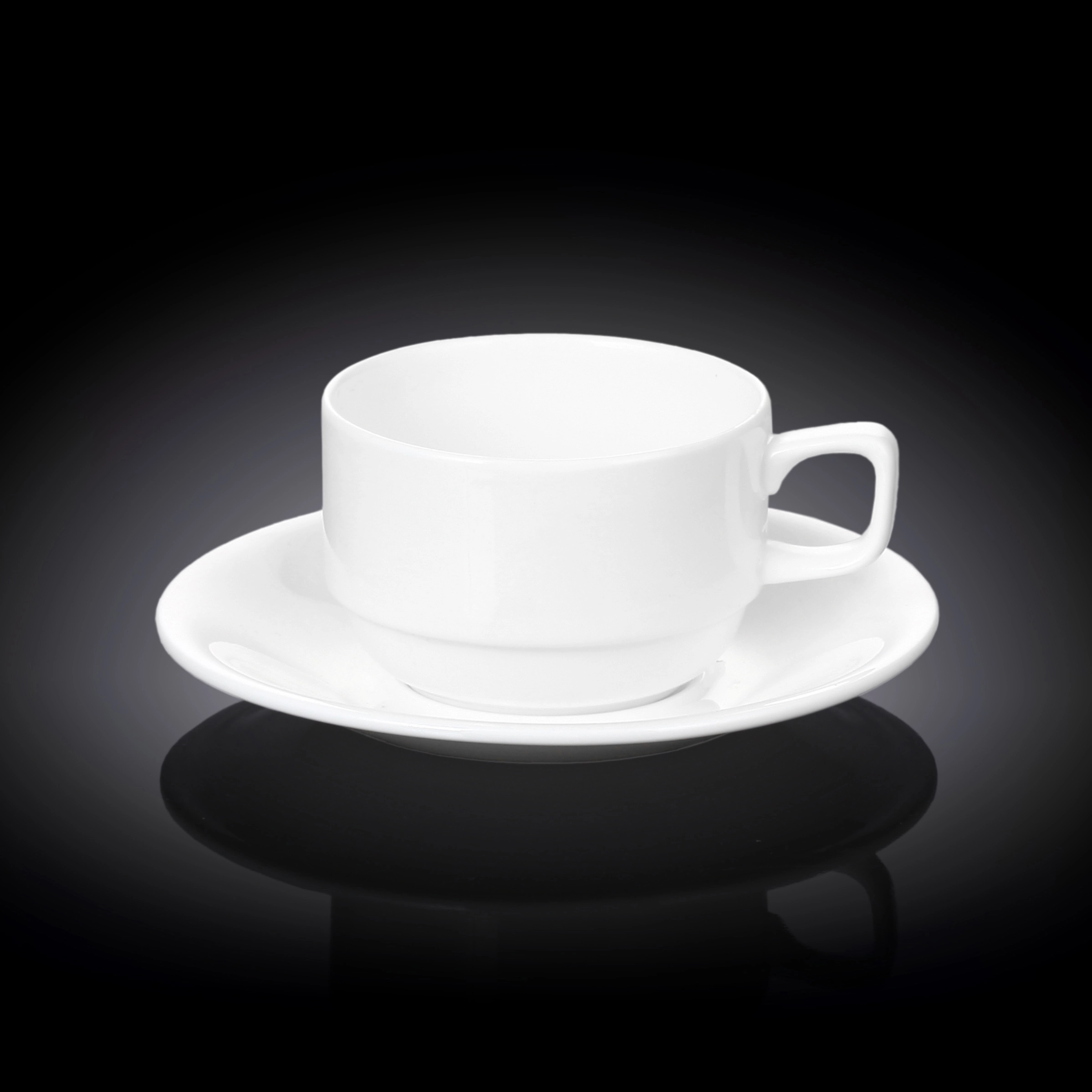 Набор из 6 чайных чашек с блюдцами Wilmax 220 мл WL-993008 / 6C купить