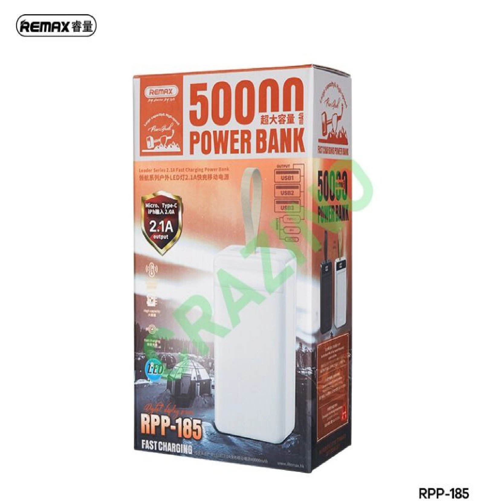 Powerbank Remax RPP-185 50000mAh купить