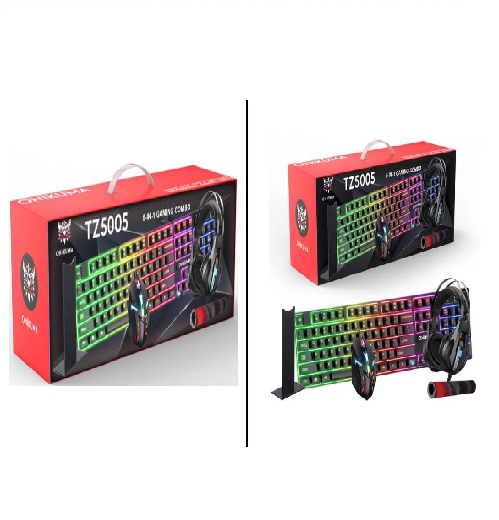 ONIKUMA TZ5005 PK uchun simli o‘yin klaviatura, sichqoncha va quloqchini sotib olish
