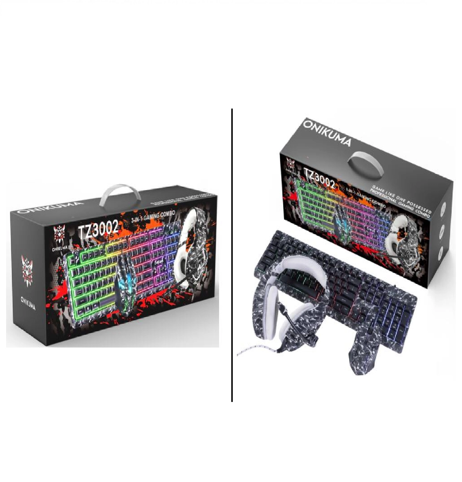 TZ3002 o‘yin komplekti (sichqoncha, quloqchin, klaviatura) sotib olish