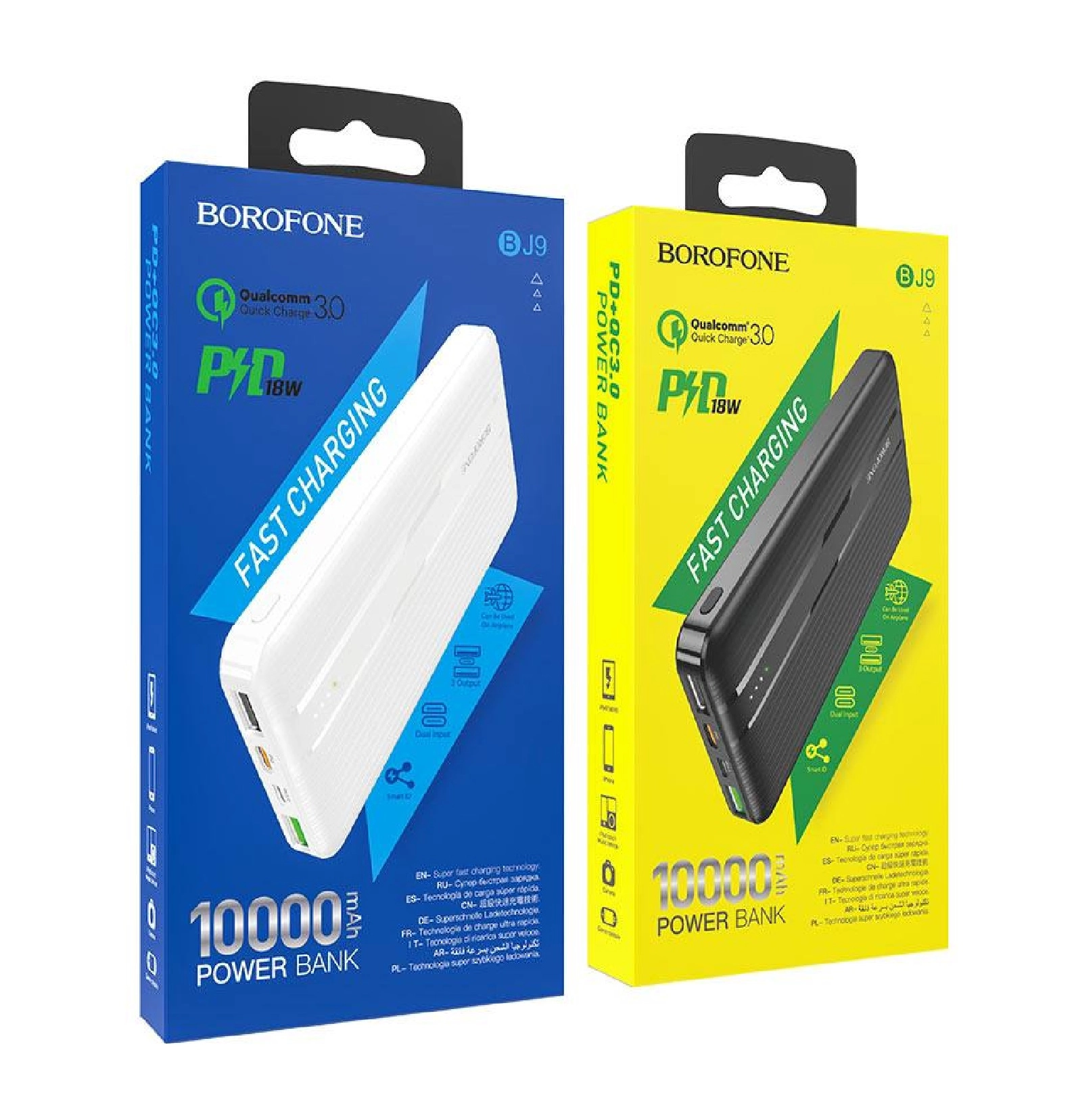 Портативный аккумулятор Borofone BJ9 10000мАч купить