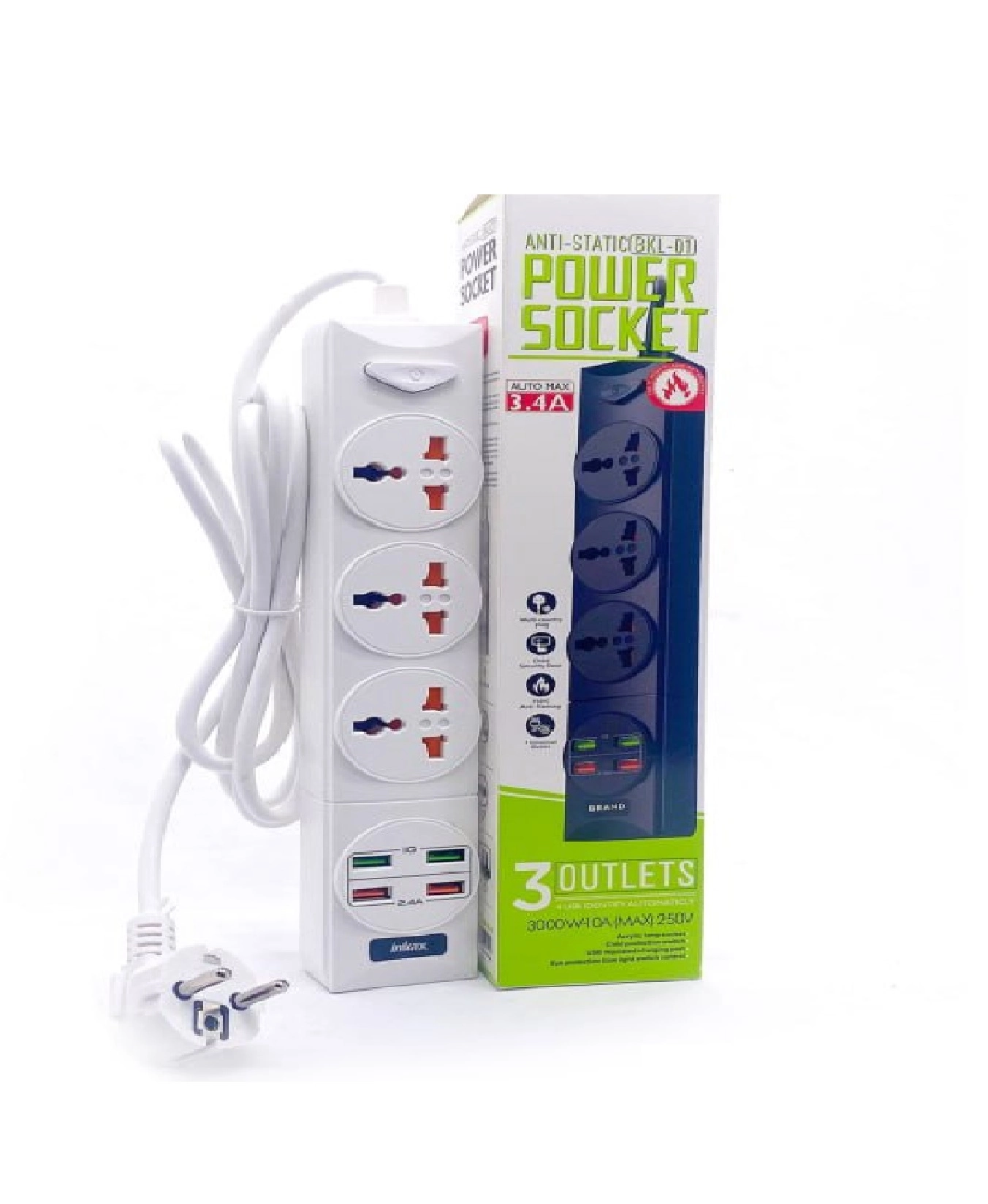 Inkax Bkl01 4USB 2m uzaytirgichi sotib olish