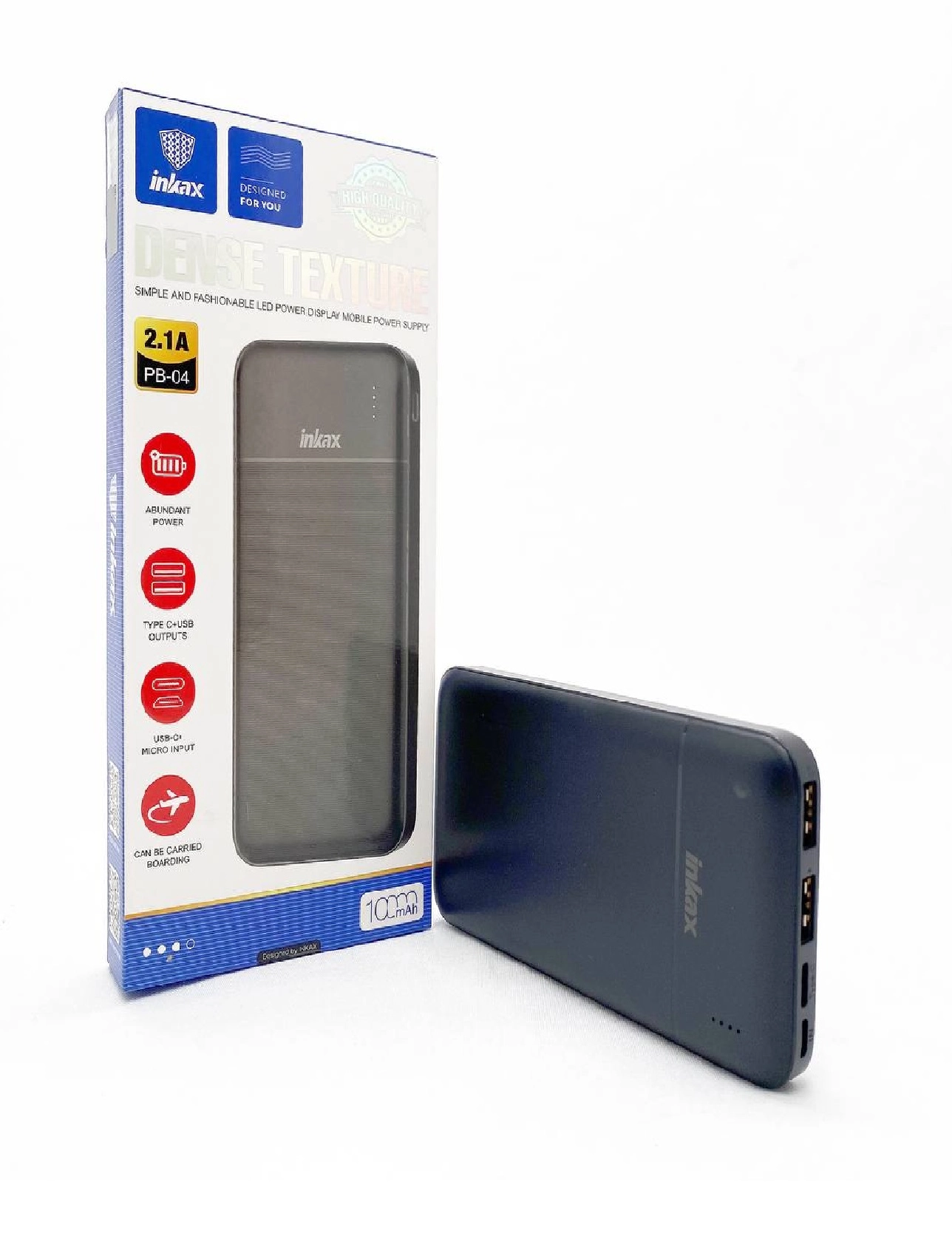 Внешний аккумулятор Inkax PB04 10000 mAh купить