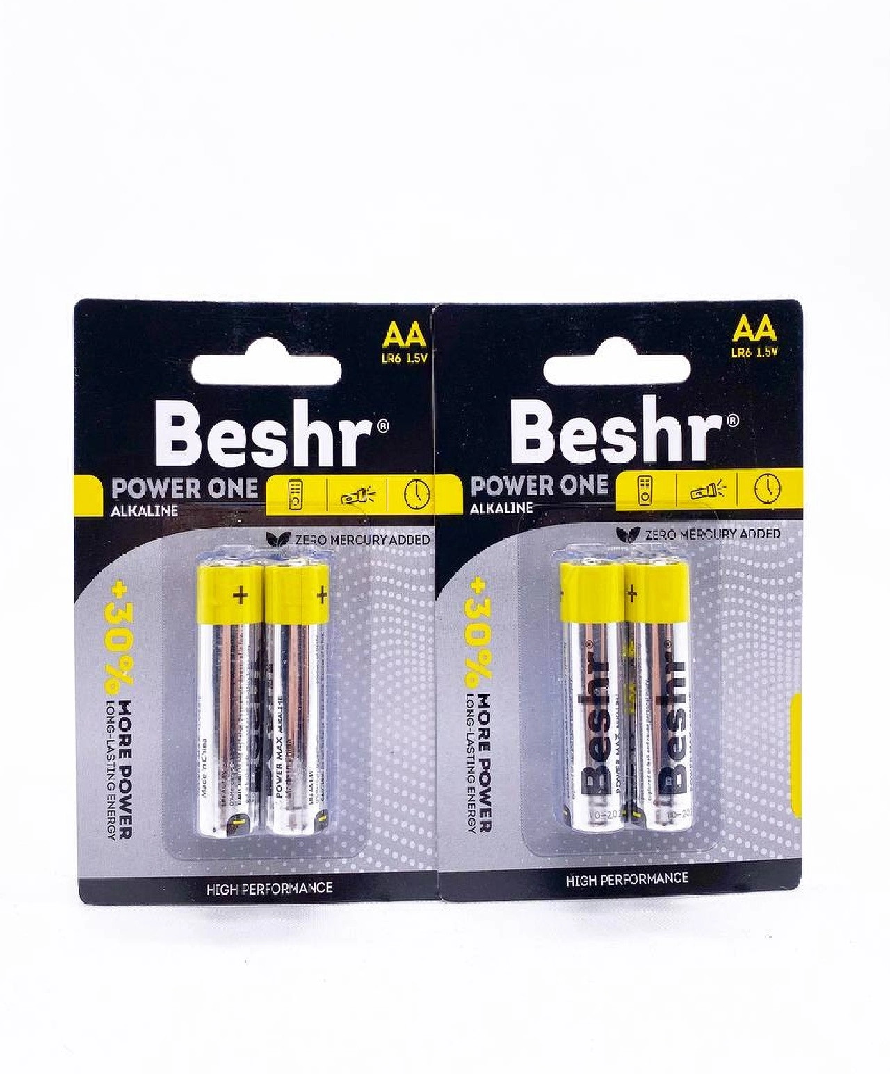 Батарейка Beshr Alkaline AA (LR6) 1.5V 2x1 30% купить
