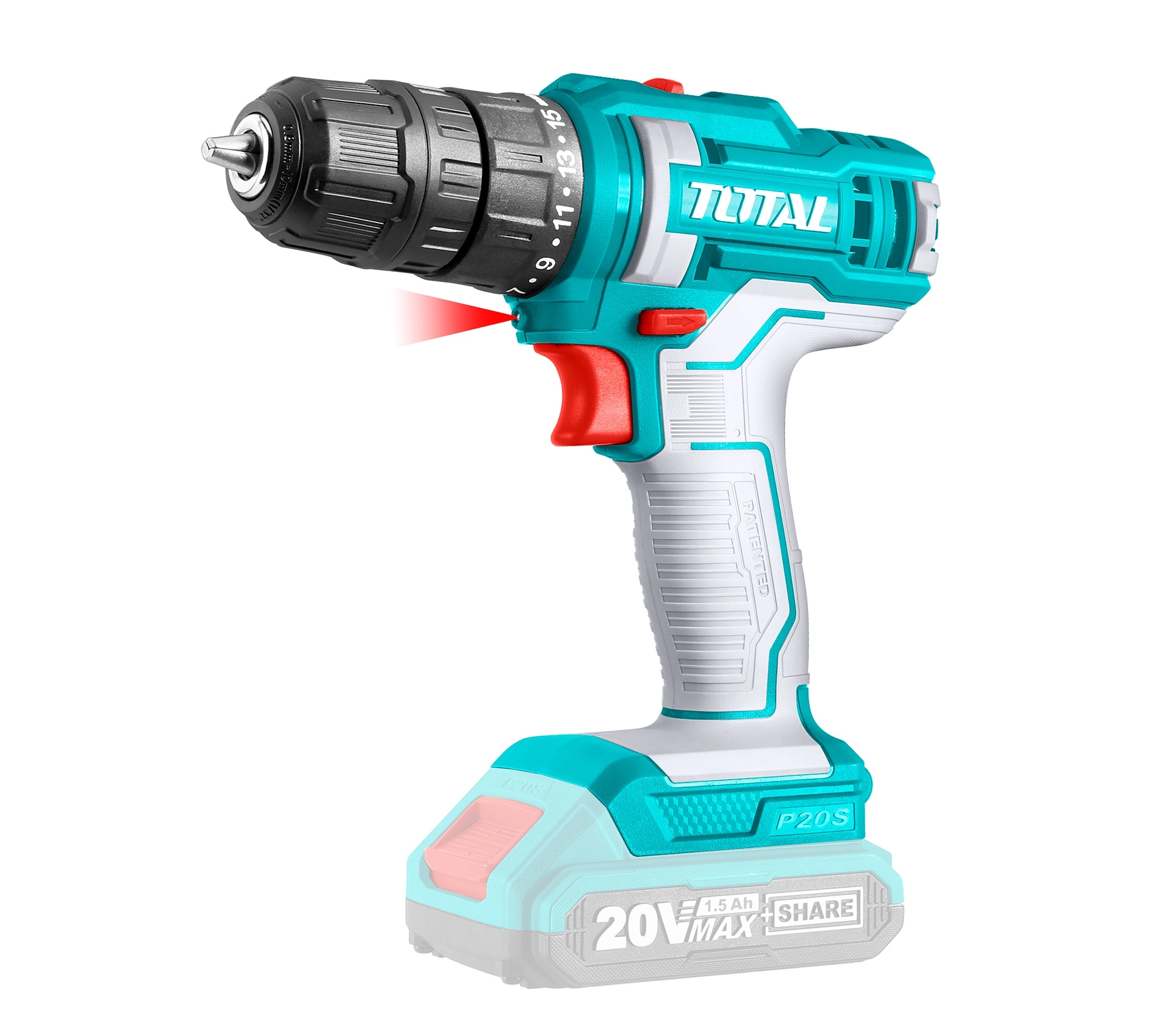 Дрель-шуруповерт TOTAL TDLI20028 купить